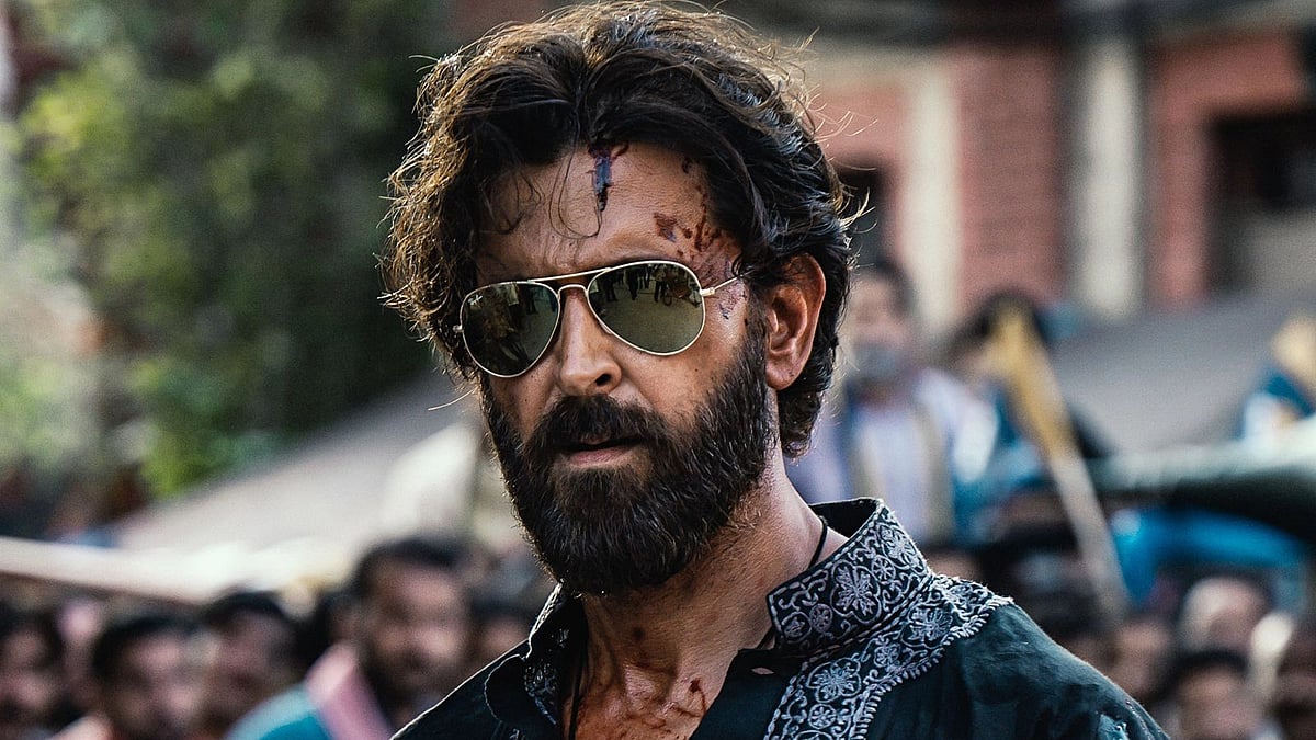 <div class="paragraphs"><p>Hrithik Roshan's first look from <em>Vikram Vedha</em>.</p></div>