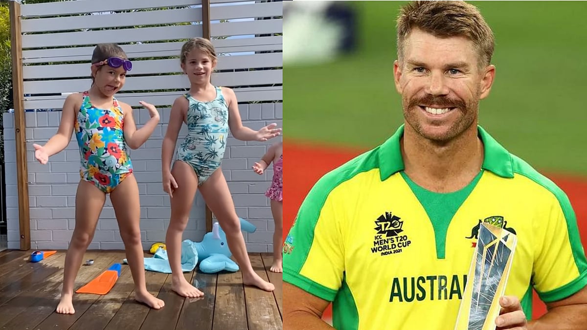 <div class="paragraphs"><p>David Warner's daughters dance to <em>'Saami Saami'</em></p></div>