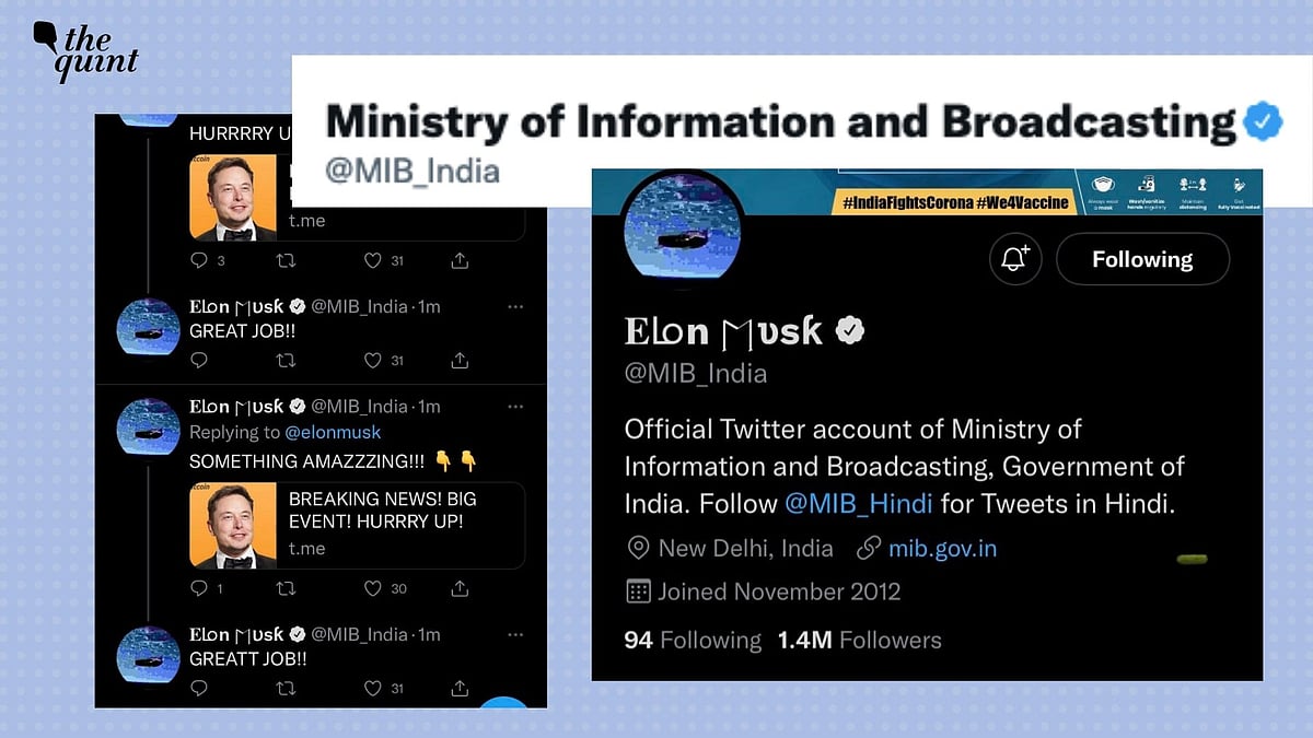 <div class="paragraphs"><p>The Twitter handle of the Union Information and Broadcasting (I&B) Ministry was compromised earlier on Wednesday morning, and subsequently restored. </p></div>
