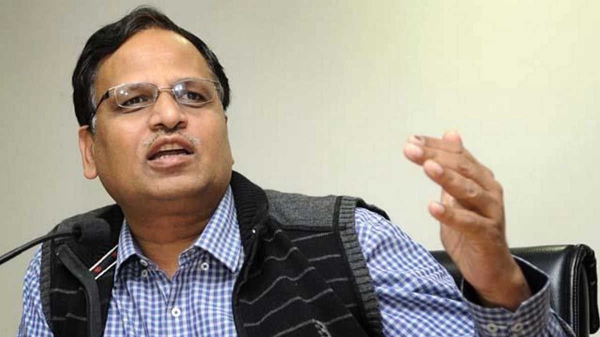 Delhi Health Minister Satyendra Jain. 