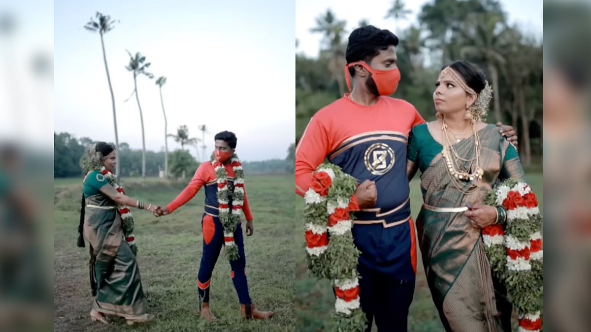 <div class="paragraphs"><p>Kerala groom dresses up as superhero Minnal Murali for his wedding.</p></div>