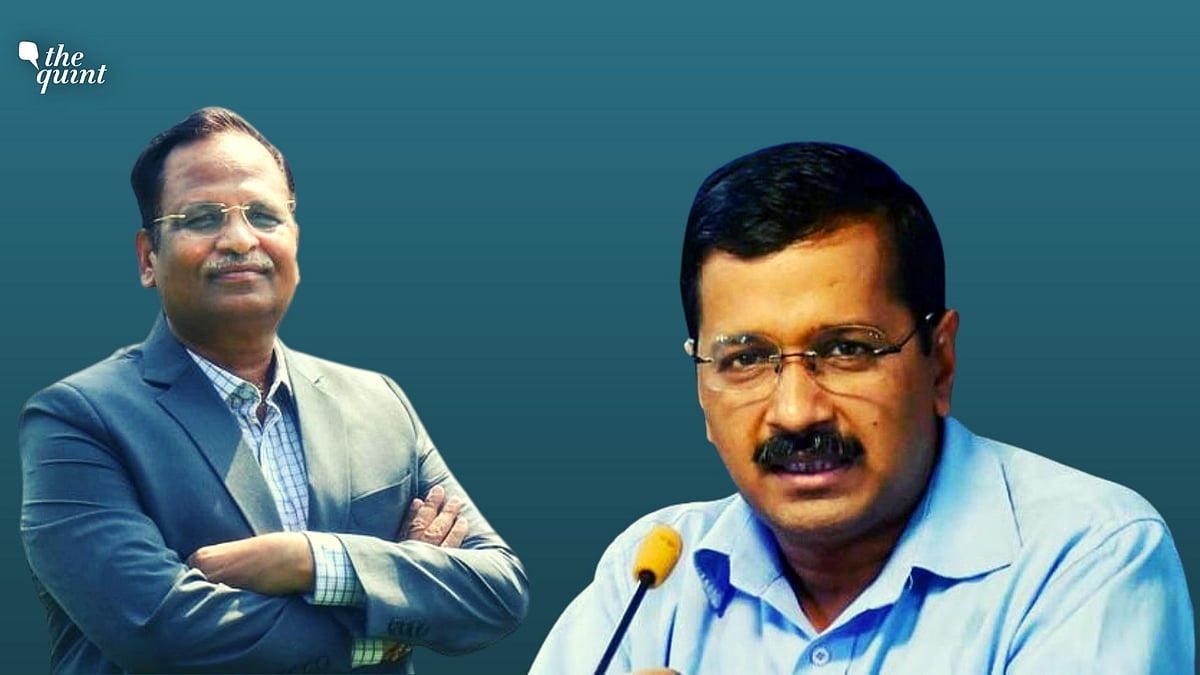 <div class="paragraphs"><p>Delhi Health Minister Satyendar Jain and Aam Aadmi Party (AAP) chief Arvind Kejriwal said on Sunday, 23 June. </p></div>