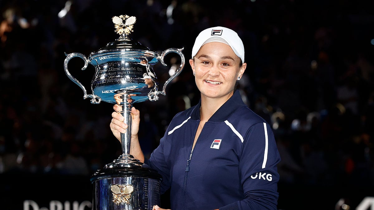 <div class="paragraphs"><p>Ashleigh Barty won the Australian Open women's singles final on Saturday.</p></div>