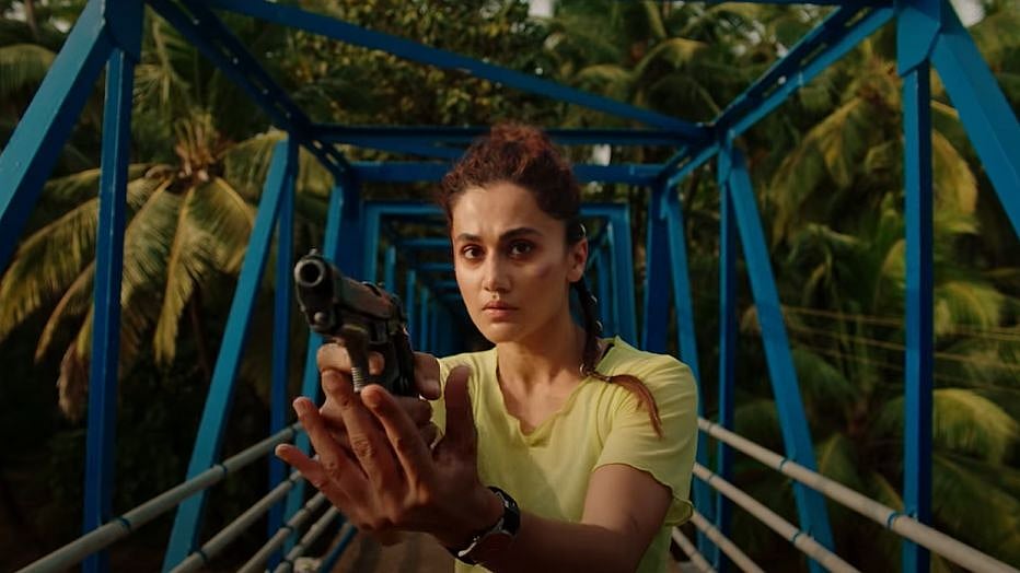 <div class="paragraphs"><p>Taapsee Pannu as Savi in the&nbsp;<em>Looop Lapeta&nbsp;</em>trailer.</p></div>