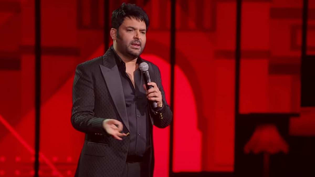 <div class="paragraphs"><p>Kapil Sharma in <em>I'm Not Done Yet</em>.</p></div>