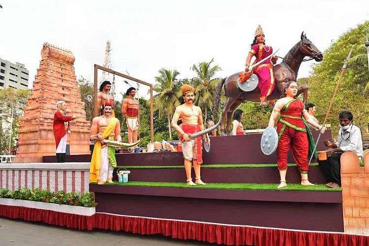 <div class="paragraphs"><p>Renowned freedom fighters from the state such as VO Chidambaram Pillai, Rani Velu Nachiyar are depicted in the tableau.&nbsp;</p></div>