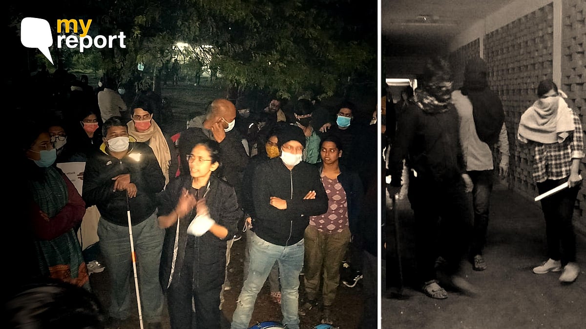 <div class="paragraphs"><p>On 5 January, students gathered at the university's Sabarmati Dhaba to mark 2 years of JNU attack</p></div>