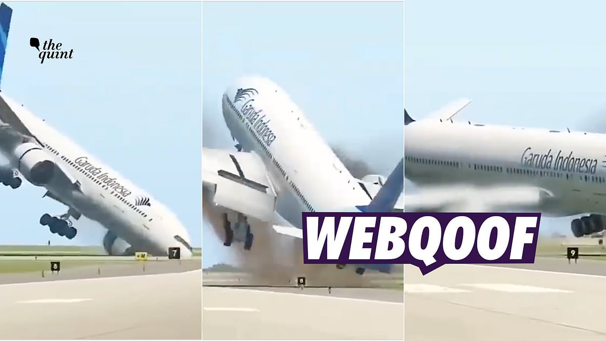 <div class="paragraphs"><p>The video doesn't show a plane crashing in Iran, it is from a flight simulator.</p></div>
