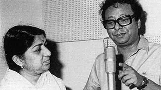 <div class="paragraphs"><p>Lata Mangeshkar with RD Burman in a vintage picture.</p></div>