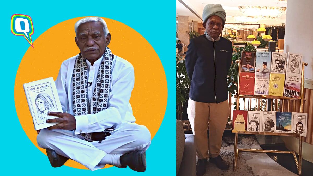 <div class="paragraphs"><p>Laxman Rao, the chaiwallah author.</p></div>