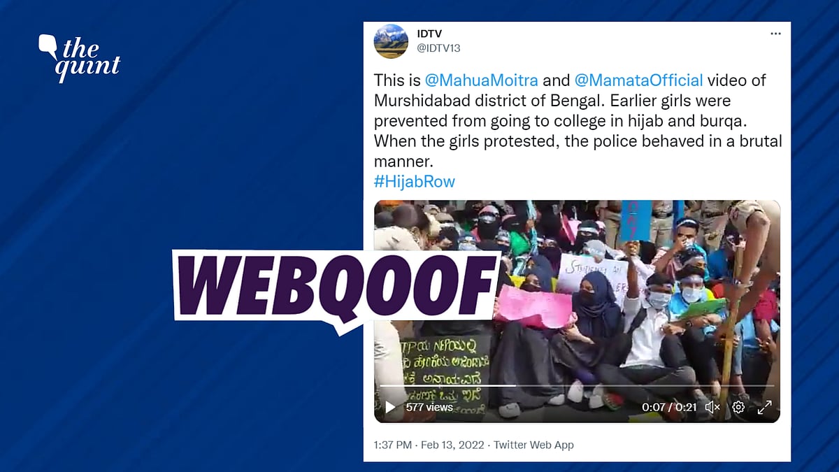 <div class="paragraphs"><p>Fact-Check | Video showing police picking up protestors is not from West Bengal.&nbsp;</p></div>