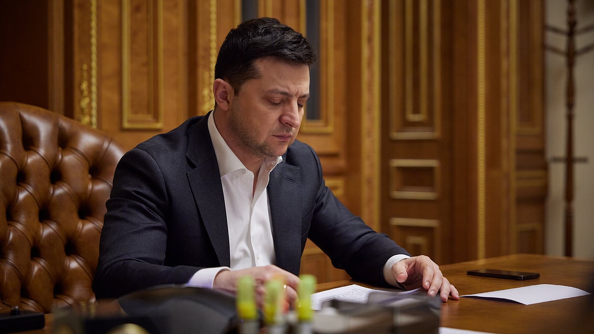<div class="paragraphs"><p>Ukraine President Volodymyr Zelensky. </p></div>