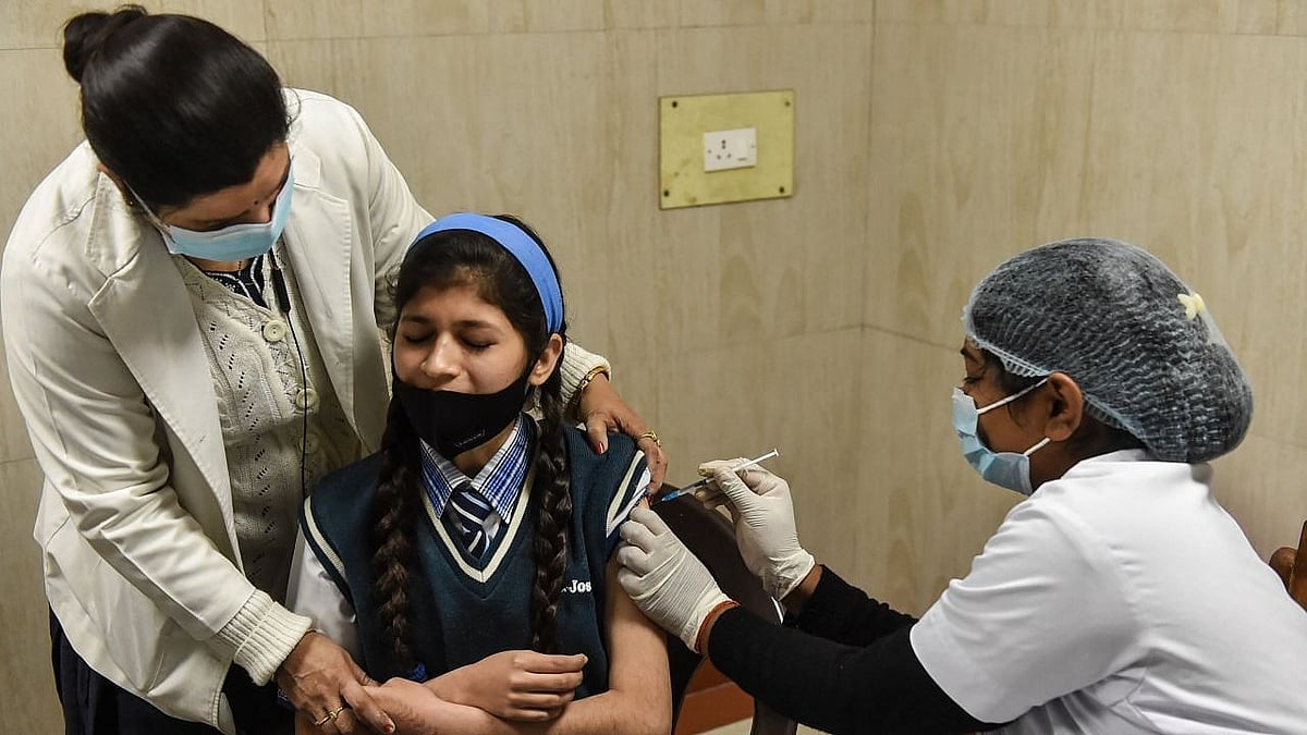 <div class="paragraphs"><p>Health Secretary Rajesh Bhushan writes to state govts to expedite vaccination among 15-18-year-olds. Image used for representative purposes. </p></div>
