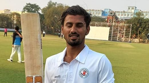 <div class="paragraphs"><p>Sakibal Gani scored a triple century on debut in the Ranji Trophy</p></div>