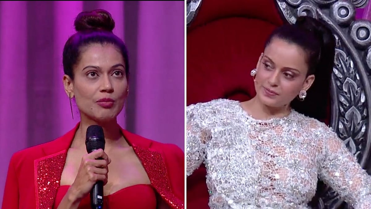 <div class="paragraphs"><p>Kangana Ranaut and Payal Rohatgi get into a spat on <em>Lock Upp</em>.</p></div>