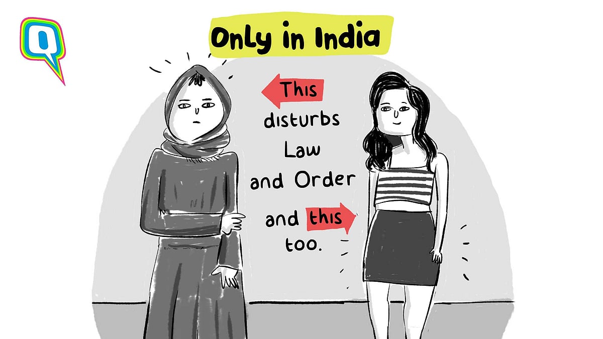 <div class="paragraphs"><p>Women's clothing is a 'Kaafi Real' law and order issue in India.</p></div>