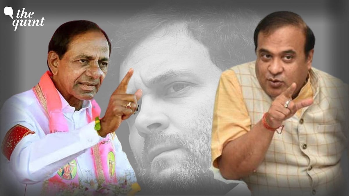 <div class="paragraphs"><p>K Chandrashekhar Rao and Himanta Biswa Sarma faceoff</p></div>