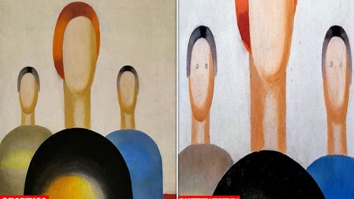 <div class="paragraphs"><p>Security Guard draws eyes on a million-dollar painting.</p></div>