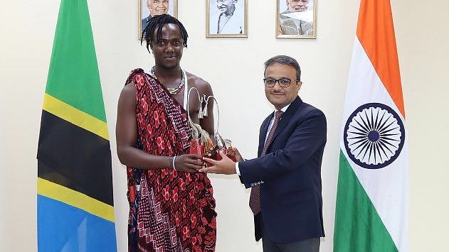 <div class="paragraphs"><p>Kili Paul honoured by the High Commission of India in Tanzania.</p></div>