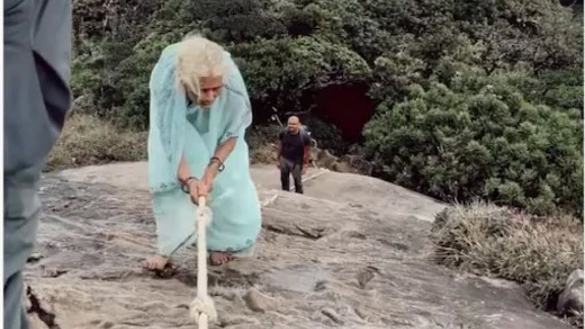<div class="paragraphs"><p>Nagaratnamma, a 62 year old woman climbed Kerala’s second highest peak</p></div>