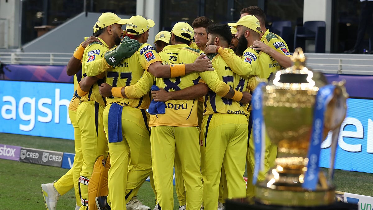 <div class="paragraphs"><p>Chennai Super Kings in a huddle at the final.</p></div>