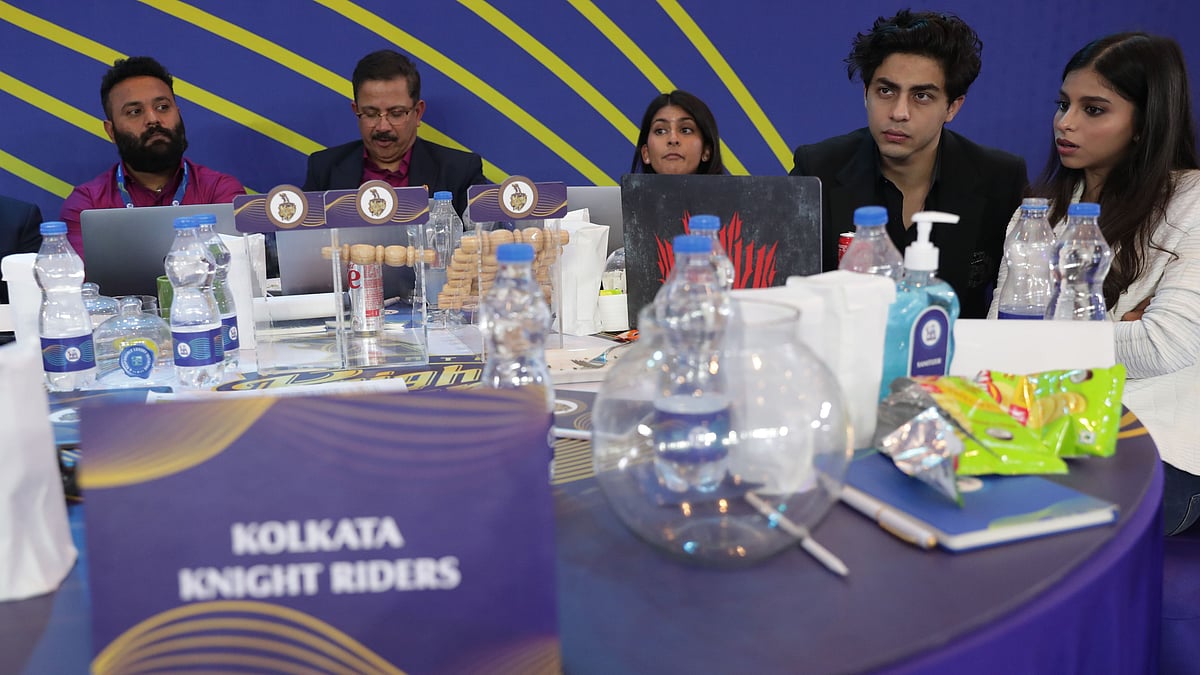 <div class="paragraphs"><p>IPL Auction: KKR team at the auction table</p></div>