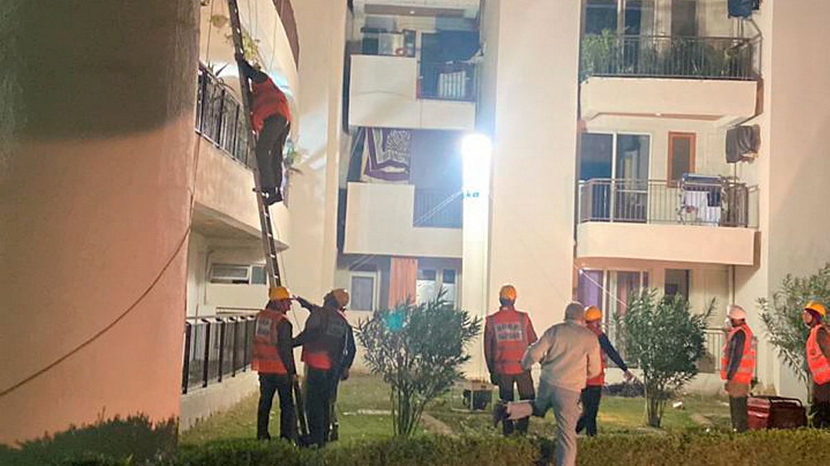 <div class="paragraphs"><p>Teams from the National Disaster Response Force (NDRF) and the State Disaster Response Force (SDRF) had reached the site late on Thursday to conduct the rescue operation.</p></div>