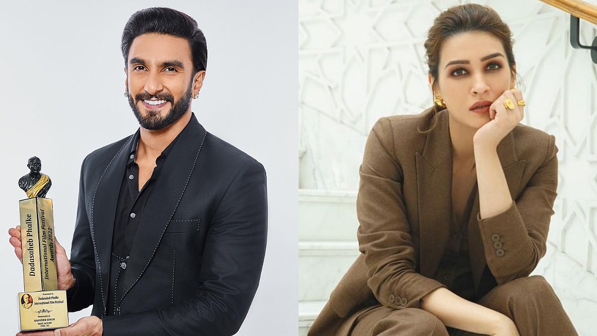 <div class="paragraphs"><p>Ranveer Singh won 'Best Actor' foe <em>83 </em>and Kriti Sanon won 'Best Actress' for <em>Mimi.</em></p></div>