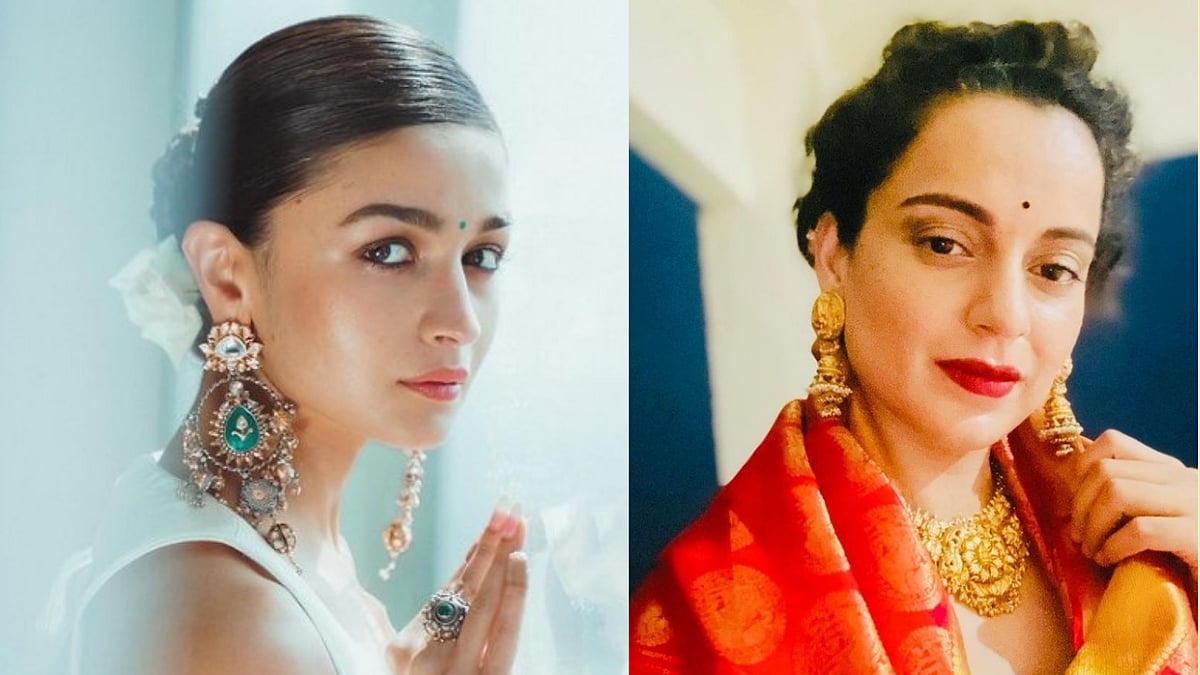 <div class="paragraphs"><p>Alia Bhatt reacts to Kangana Ranaut's comments about <em>Gangubai Kathiawadi.</em></p></div>