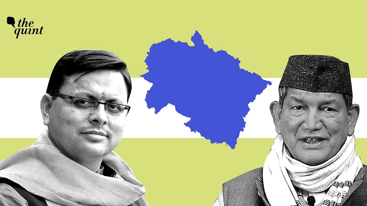 <div class="paragraphs"><p>Chief Minister Pushkar Singh Dhami of the BJP and Harish Rawat of the Congress party. Image used for representational purposes. </p></div>