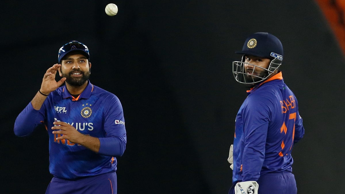 <div class="paragraphs"><p>Rohit Sharma and Rishabh Pant&nbsp;</p></div>