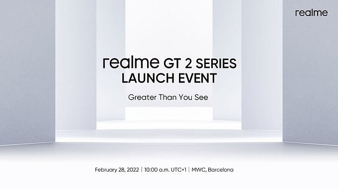 <div class="paragraphs"><p>Realme GT 2 series to launch on 28 February.</p></div>