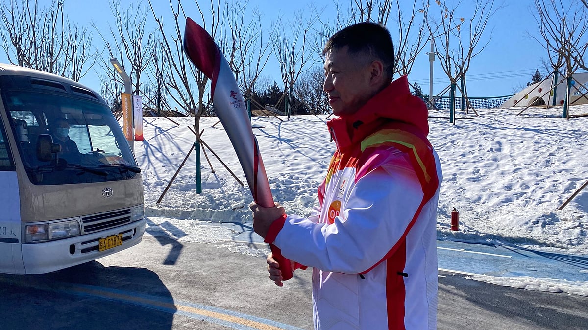 <div class="paragraphs"><p>Ahead of the 2022 Winter Olympics in Beijing, China on Wednesday, 2 February, shared that among the torchbearers of the Olympic flame was a soldier who had fought against India in the Galwan Valley in 2020.</p></div>
