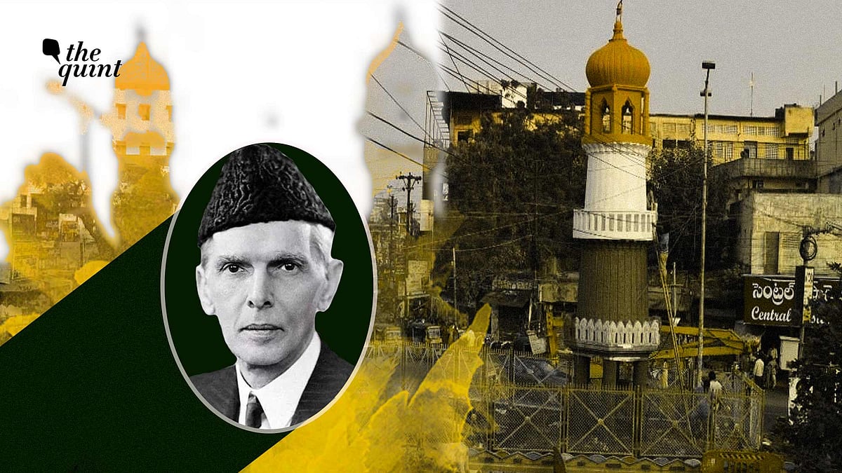 <div class="paragraphs"><p>The BJP wants Jinnah Tower to be renamed. YSRCP painted it in tricolour.</p></div>
