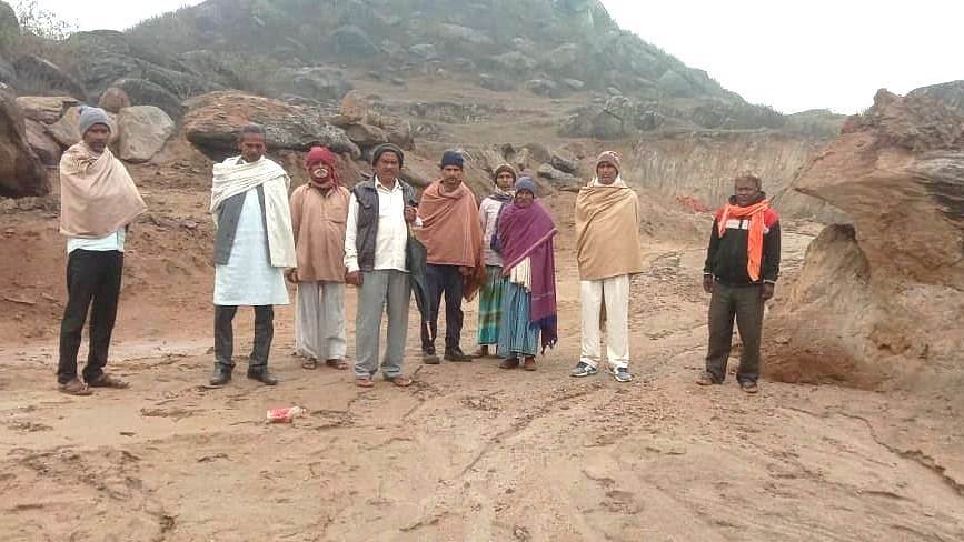 <div class="paragraphs"><p>Villagers stir against illegal stone mining in Jharkhand continues for over two months.&nbsp;</p></div>