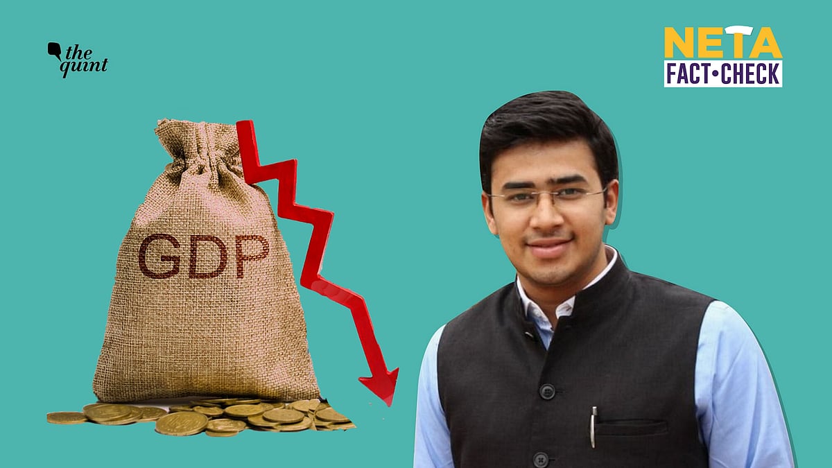 <div class="paragraphs"><p>Fact-Check |Tejasvi Surya's claims about GDP don't hold ground.</p></div>