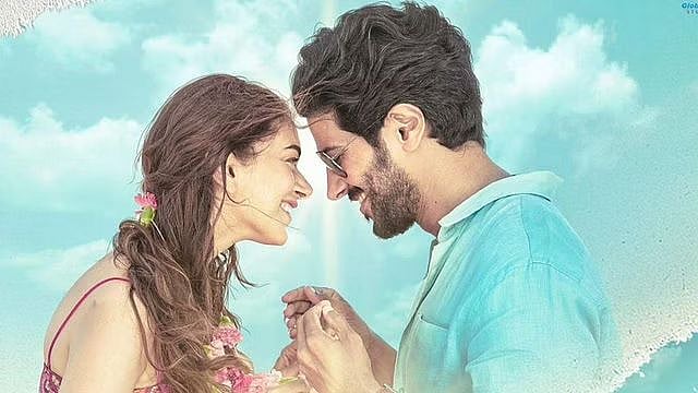 <div class="paragraphs"><p>Aditi Rao Hydari and Dulquer Salmaan in <em>Hey Sinamika.</em></p></div>
