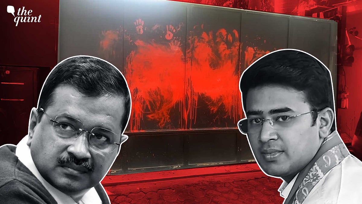 <div class="paragraphs"><p>BJP Youth Wing workers led by BJP MP Tejasvi Surya attacked Delhi CM Arvind Kejriwal's residence.</p></div>