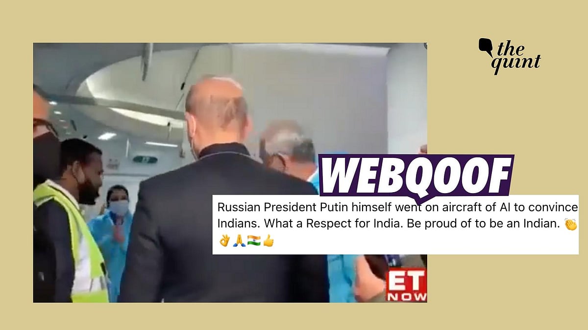 <div class="paragraphs"><p>The claim states that Russian President Vladimir Putin addressed students onboard an Air India flight.</p></div>