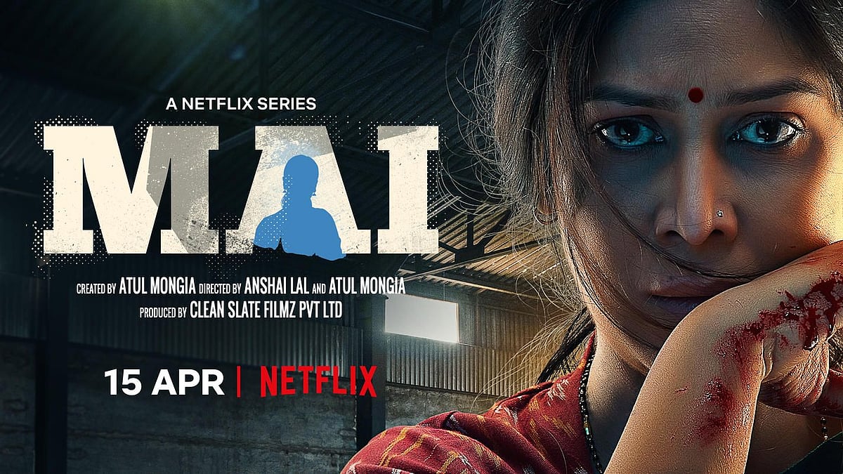 <div class="paragraphs"><p>Sakshi Tanwar in the poster for&nbsp;<em>Mai.</em></p></div>