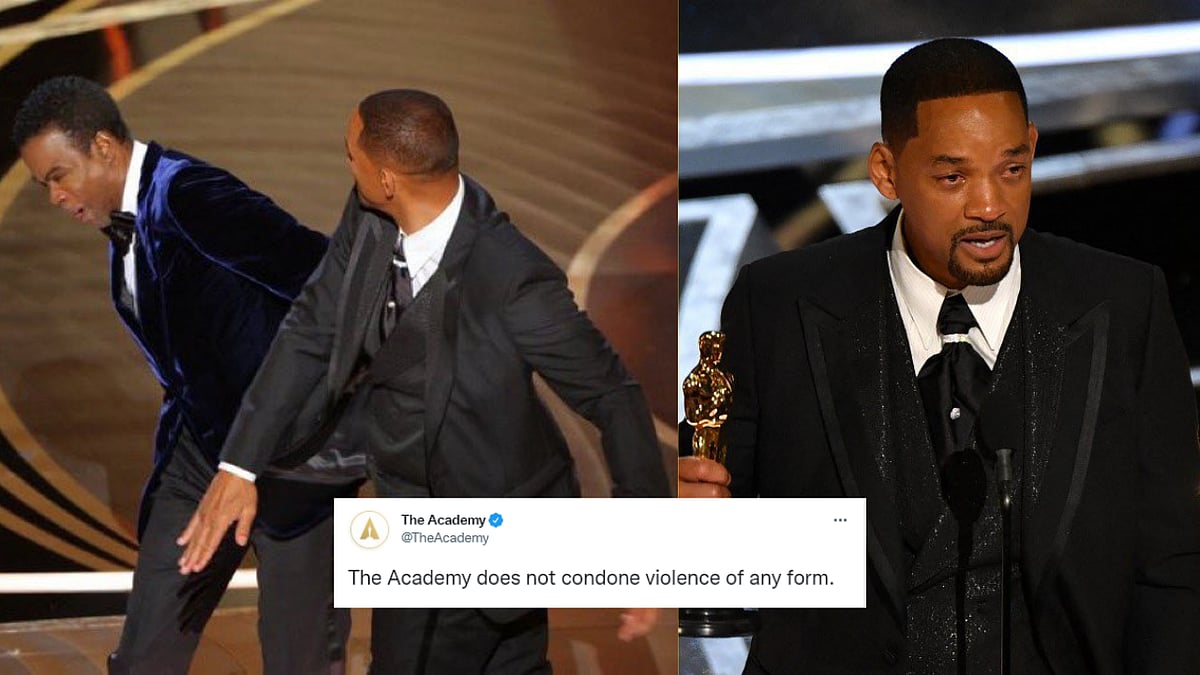 <div class="paragraphs"><p>Will Smith hit Chris Rock for a 'joke' about Jada Pinkett-Smith.</p></div>