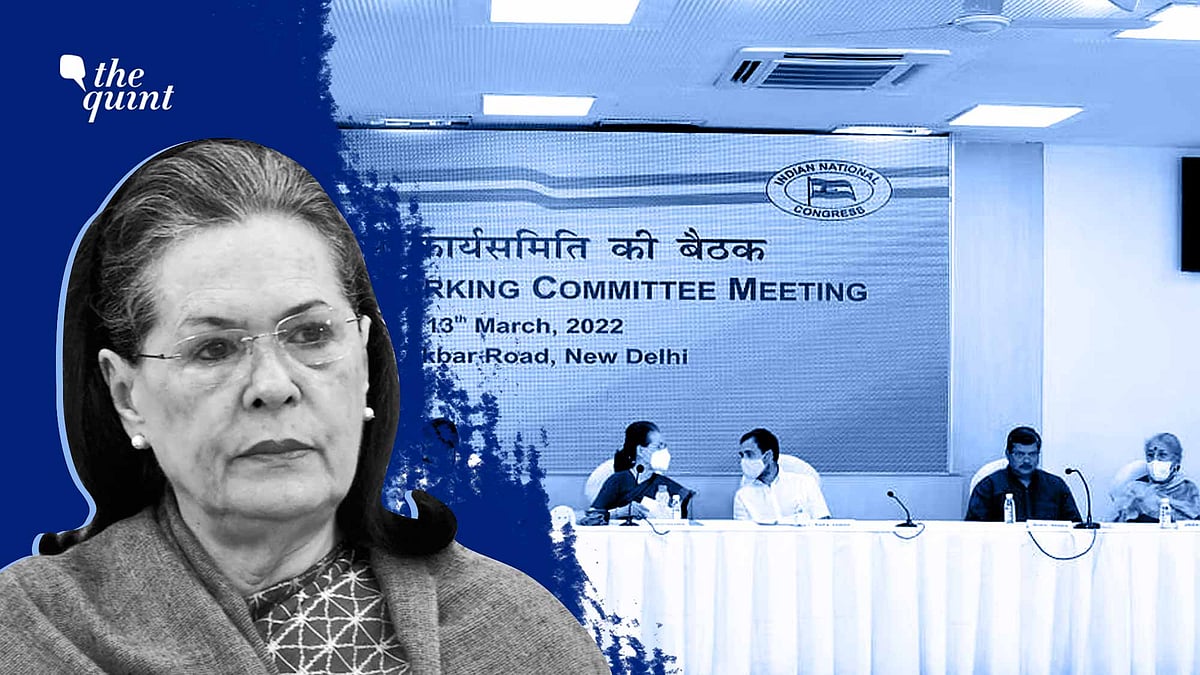 <div class="paragraphs"><p>The Congress Working Committee met on Sunday to discuss the poll debacle.&nbsp;</p></div>
