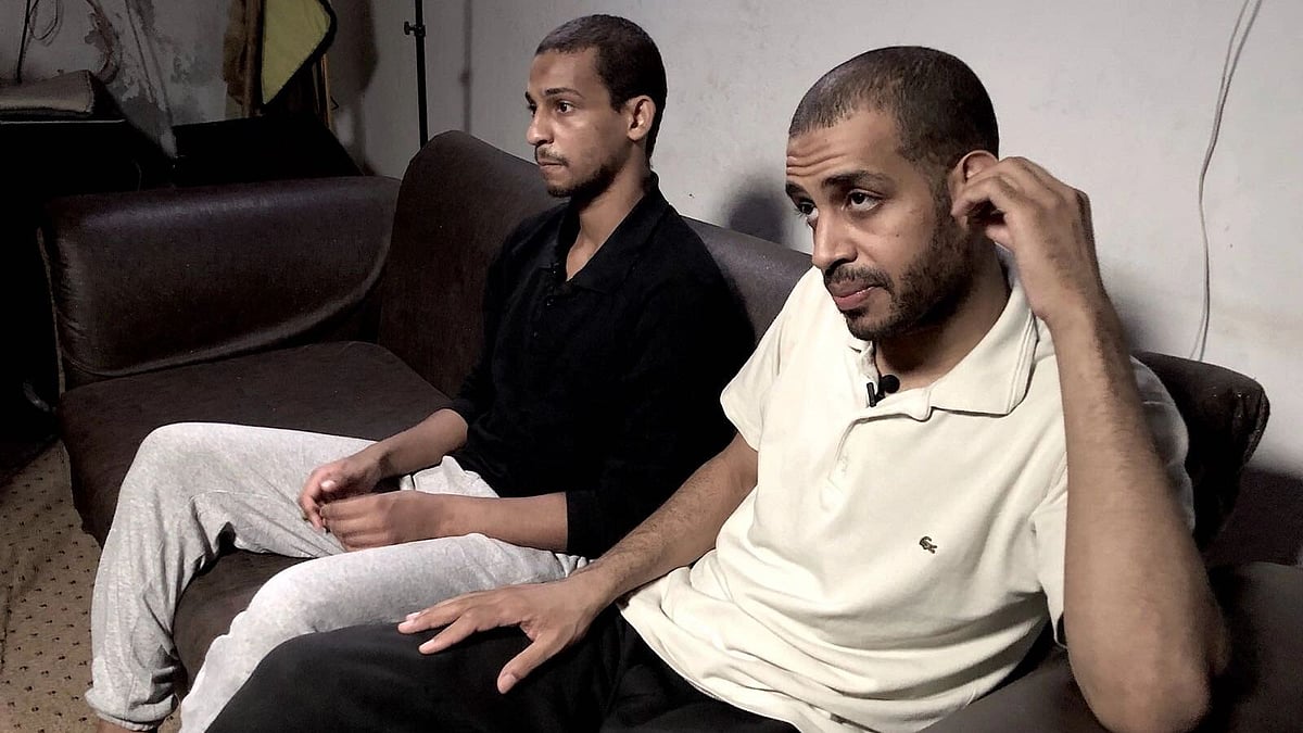 <div class="paragraphs"><p>ISIS terrorists El Shafee Elsheikh (left) with Alexander Kotey. </p></div>
