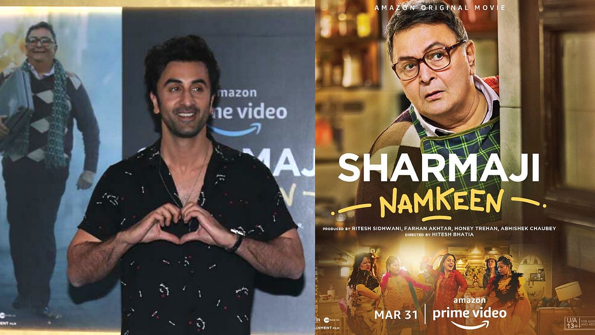 <div class="paragraphs"><p>Ranbir Kapoor talks about his father Rishi Kapoor's last film&nbsp;<em>Sharmaji Namkeen.</em></p></div>