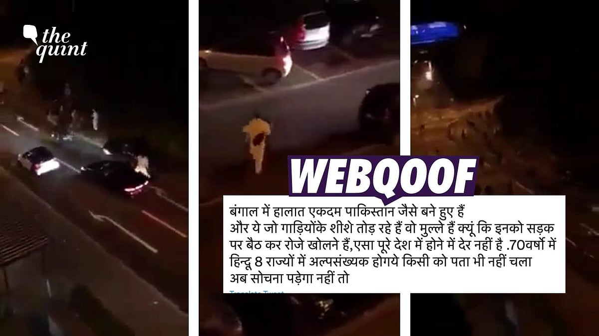 <div class="paragraphs"><p>The claim states that people from the Muslim community vandalised cars in West Bengal. </p></div>
