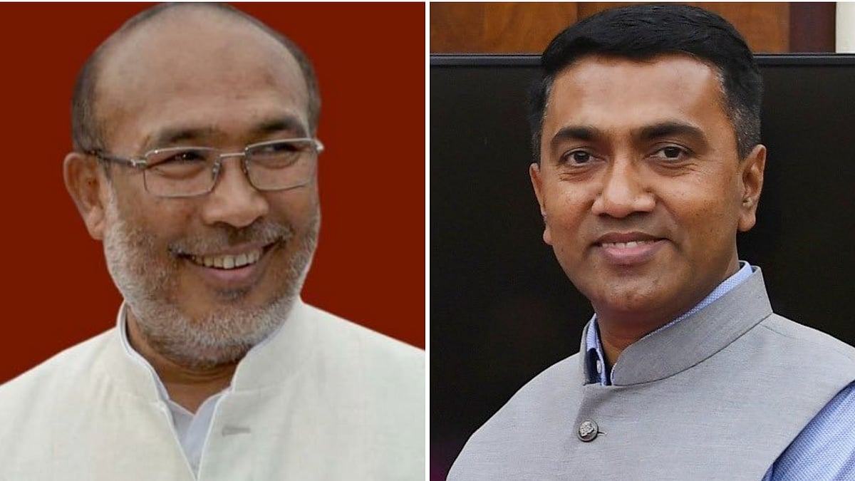 <div class="paragraphs"><p>Pramod Sawant and N Biren Singh met Prime Minister Narendra Modi in New Delhi.</p></div>