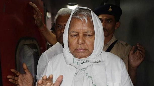 <div class="paragraphs"><p><a href="https://www.thequint.com/voices/opinion/rjd-lalu-prasad-yadav-jail-convicted-fodder-scam-case-bihar-politics#read-more">RJD</a> leader <a href="https://www.thequint.com/voices/opinion/rjd-lalu-prasad-yadav-jail-convicted-fodder-scam-case-bihar-politics#read-more">Lalu Prasad Yadav</a>&nbsp;has been proven guilty in the fodder scam case and been given five years' imprisonment.</p></div>