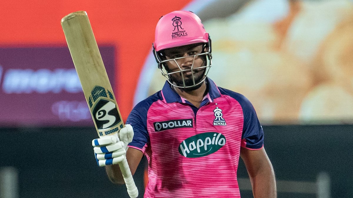 <div class="paragraphs"><p>IPL 2022: Sanju Samson scored a half century in Rajasthan's match against Hyderabad.</p></div>