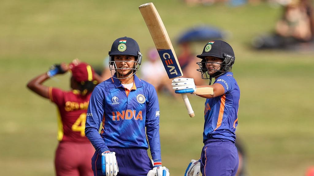 <div class="paragraphs"><p>Smriti Mandhana and Harmanpreet Kaur scored centuries against WI</p></div>