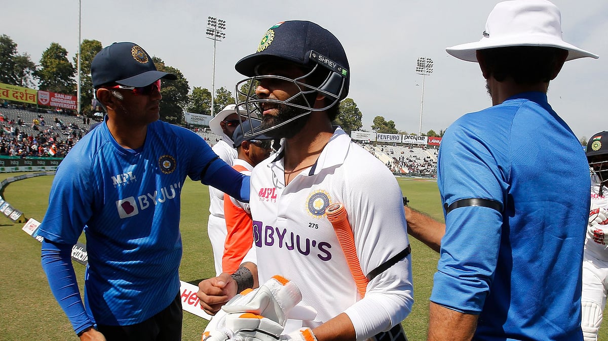 <div class="paragraphs"><p>Ravindra Jadeja could have scored his maiden Test double century, had India batted on.</p></div>